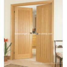 Лучшая цена на межкомнатные двери, деревянные двери шпоном 